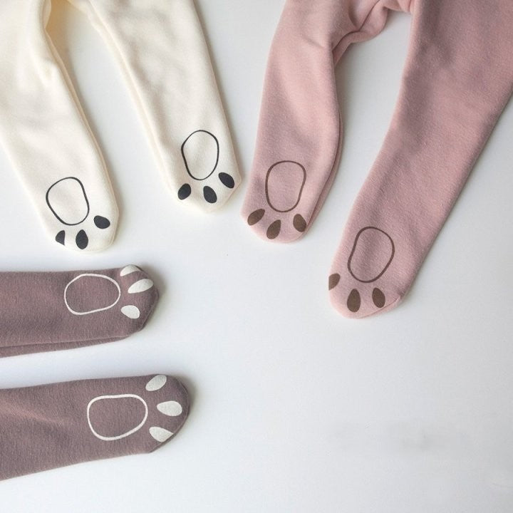 Paw Footie Leggings