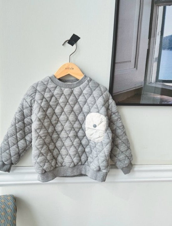 Quilted Sweater
