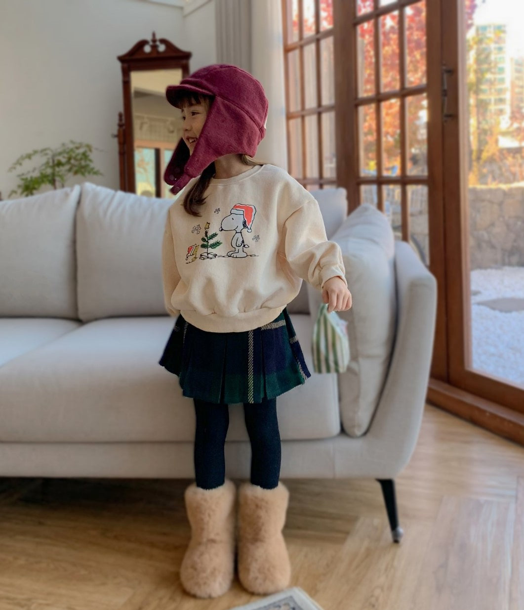 "Cute Snoopy Sweatshirt for Kids