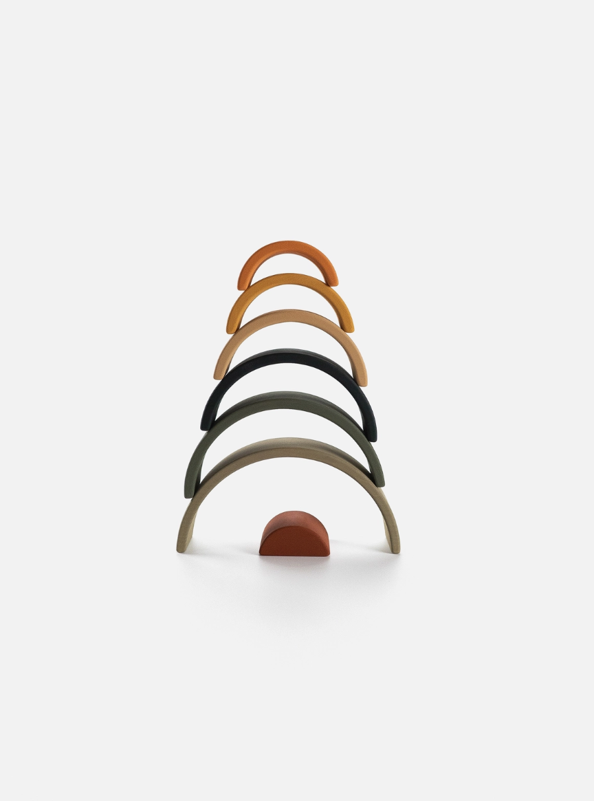 Wooden Rainbow Mini | Jungle