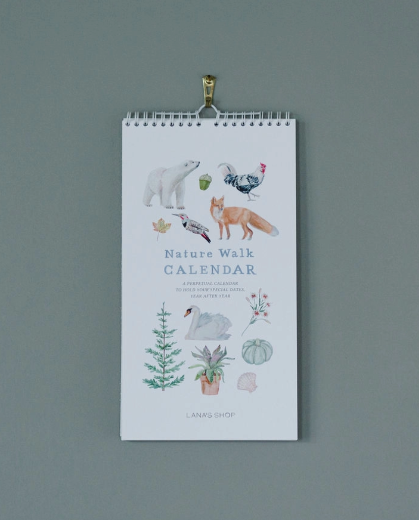 Nature Walk Perpetual Calendar
