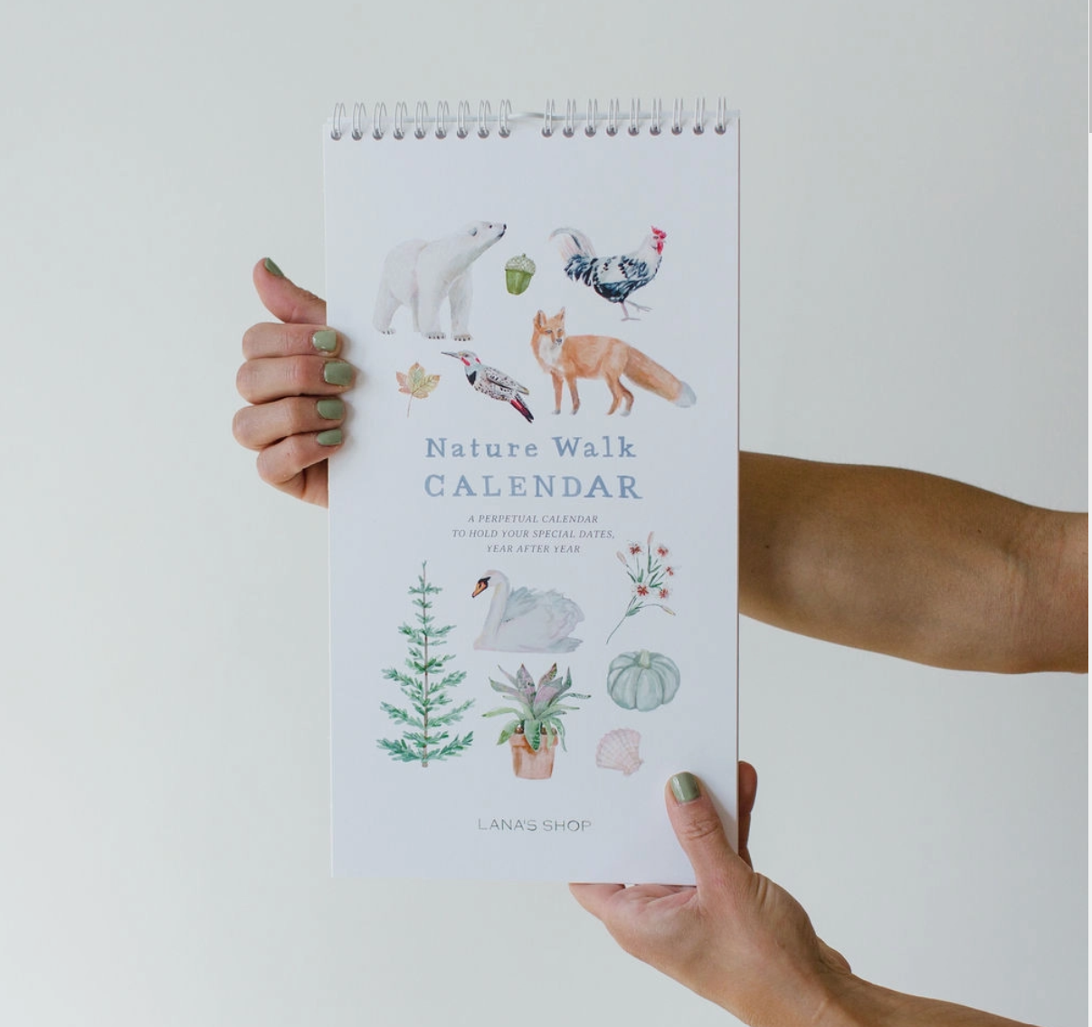 Nature Walk Perpetual Calendar