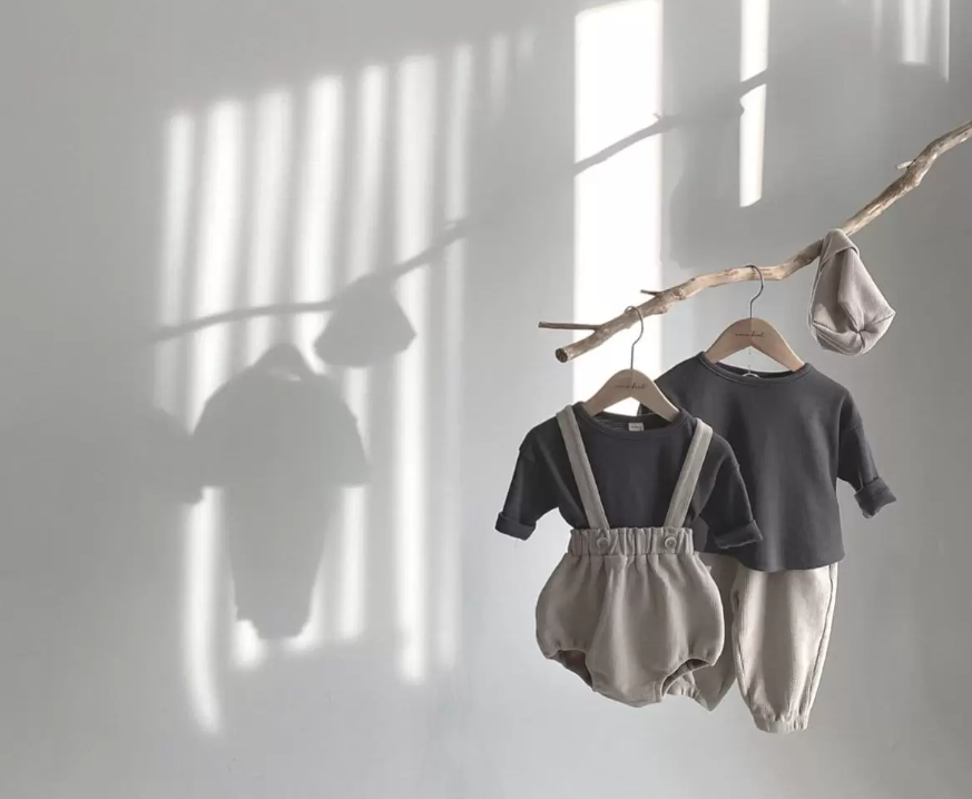 Bebe Waffle Romper