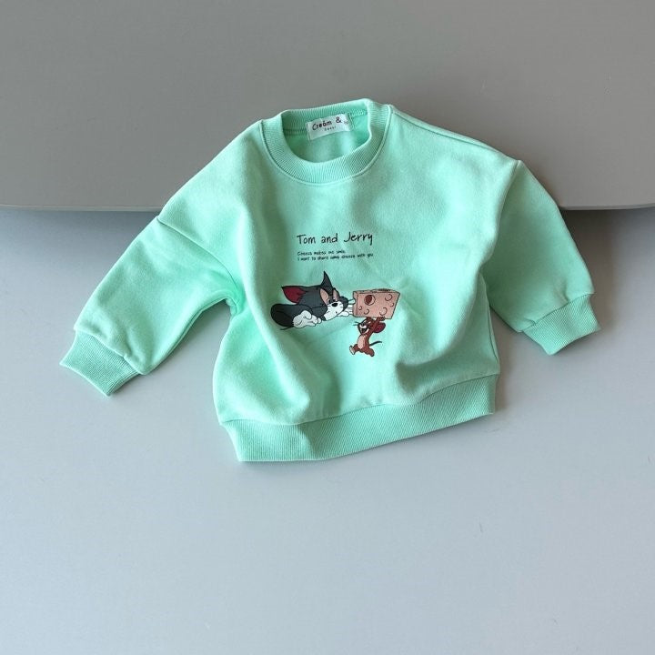 Tom & Jerry Fleece Sweatshirt
