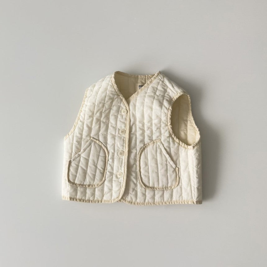 Quilted Sleeveless Vest