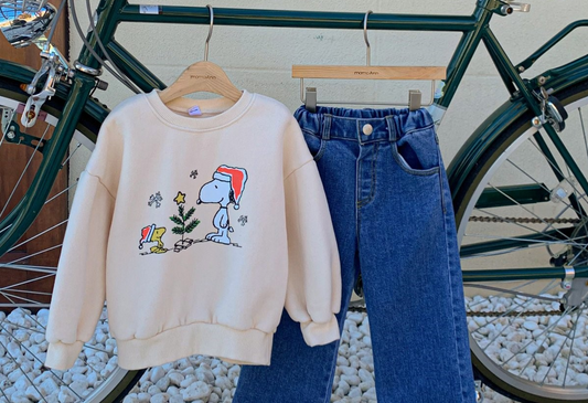 Cozy Kids' Outerwear | Snoopy Sweatshirt 